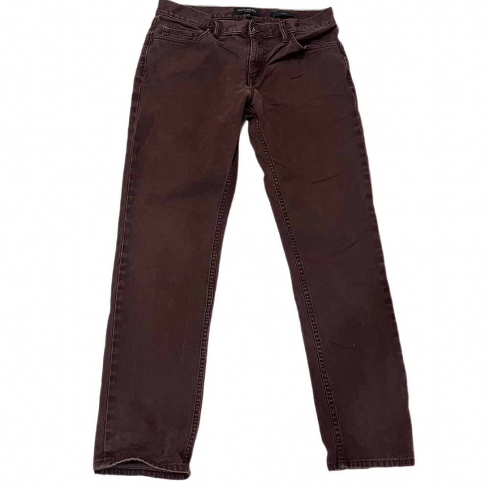 Banana Republic Men's Slim Straight Jeans - Wine